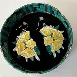 NWB Endearing Lilly Pilly Drop Earrings by Erstwilder x Jocelyn Proust